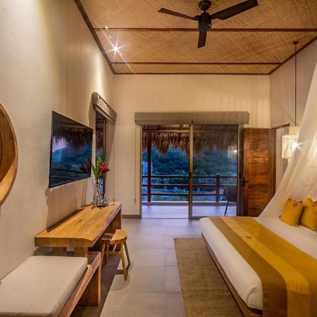 סנטה קרוז הואטולקו Hotel Casa Bocana חדר תמונה