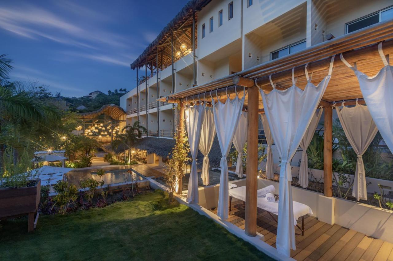 סנטה קרוז הואטולקו Hotel Casa Bocana מראה חיצוני תמונה