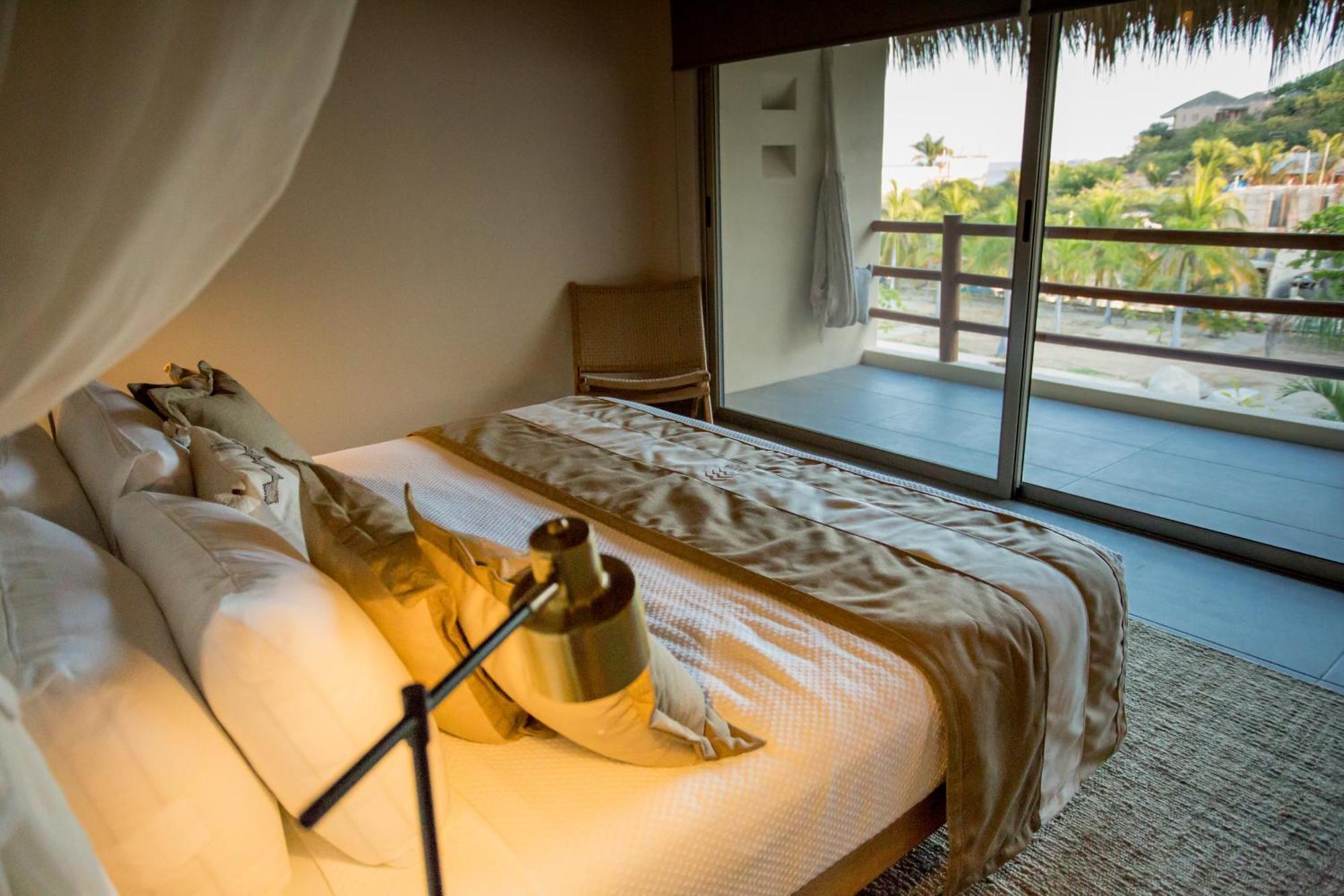 סנטה קרוז הואטולקו Hotel Casa Bocana חדר תמונה